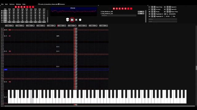 DefleMask (Genesis / Mega Drive) - Knuckles Theme (Sonic 3 Version) смотреть онлайн