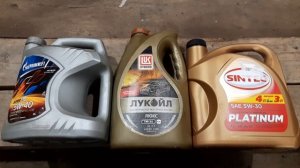 Субъективное сравнение моторных масел. Краткий совет по подбору моторных масел.