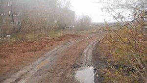 Майкудук весной | 18 мкр по внешнему краю