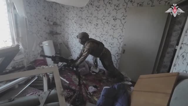 ❗??⚡Подразделения ВДВ уничтожили несколько групп украинских боевиков к северу от Артемовска