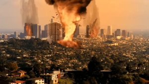Tornado aka. The fire tornado all destruction scenes