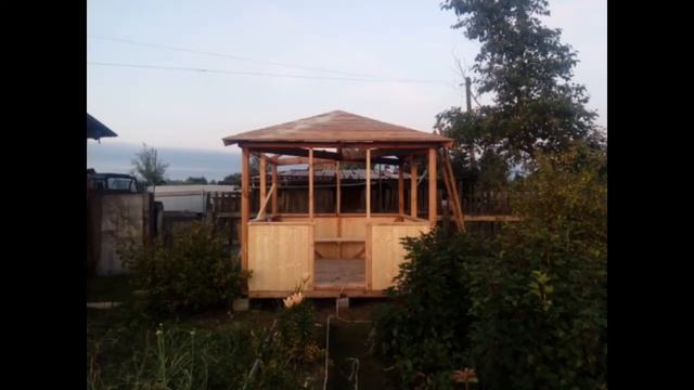 Беседка своими руками 3х3 смотреть онлайн