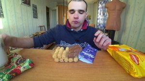 МУКБАНГ/АСМР ШОКОЛАД МИЛКА/MILKA/ТОРТ СМЕТАННИК /ВАФЕЛЬНЫЕ РУЛЕТИКИ/ЧАЙ/ EATING/ASMR/Mukbang#357