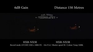 **User Review** Sony HXR-NX5R -V's- HXR-NX5E Low light test