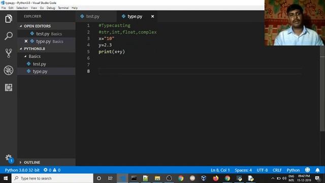 ? Python Type Casting - Change Data Type | ?Python for beginners | ?Python complete course in Tamil