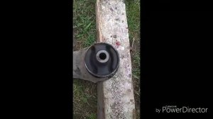 Меняем задние сайлентблоки на Mitsubishi Carisma 2003 года своими руками