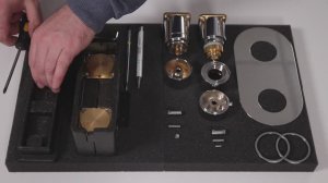 02.Сборка смесителя REMER скрытого монтажа в установочный бокс BUILT-IN-BOX