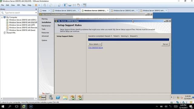 Installing SQLServer on Server 2008 R2