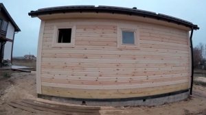 Баня из бруса 6 на 6 - строительство под ключ Русскими Плотниками