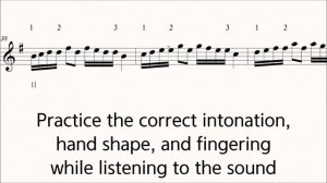 Violin Sevcik Op.8 No.2-1 Shifting the position Practice Play Along Piano