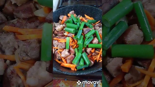 Готовлю вкусный обед за полчаса в одной сковороде!  #едавдеревне #простаяеда #рецепт