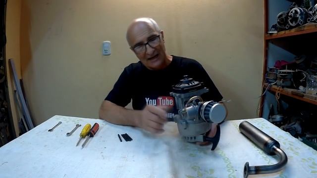 Motor 49cc para BICIMOTO O GO KART ( Review completa ) смотреть онлайн