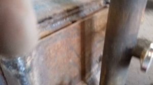 Теплообменник на дымоходе  за твердотопливным котлом!!!