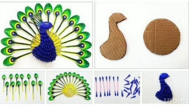 Поделка для детей павлин смотреть онлайн