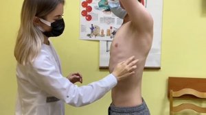 Статический осмотр грудной клетки