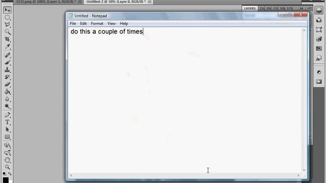 Light Texture Tutorial (Photoshop CS5) смотреть онлайн