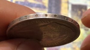 Редкая Серебряная монета 5 Лат 1929 года