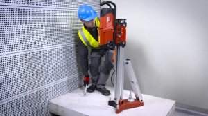 HOW TO use Hilti DD 200 diamond coring tool for rig-based drilling