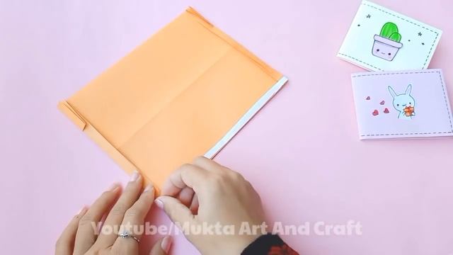 How to make a cute paper wallet | Origami wallet | origami craft with paper | DIY mini paper wallet