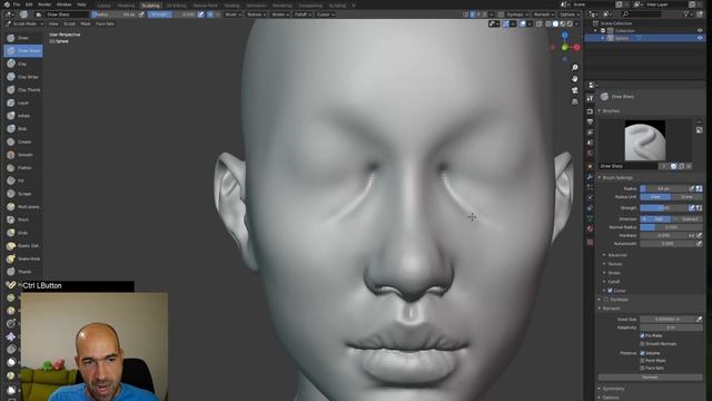 How to start sculpting in Blender смотреть онлайн