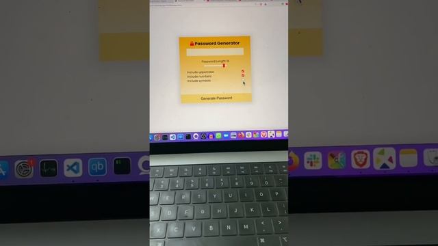 Password Generator | HTML CSS JAVASCRIPT PROJECT