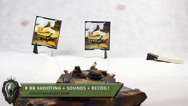 1/24 M1A2 Abrams RC Battle Tank смотреть онлайн