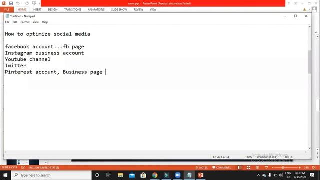 Introduction to Social Media Optimization & Marketing 2020