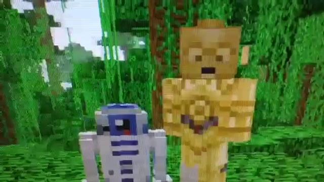 Minecraft Xbox 360 : starwars skin pack