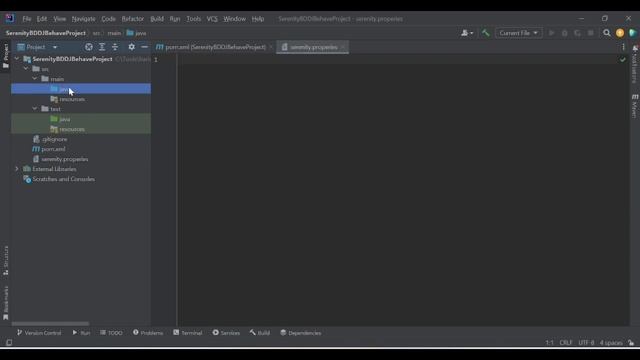 Part 3 - Understand Test Automation Project Folder Structure - Selenium+Java+Serenity BDD+JBehave