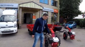 Самый мощный бензиновый мотоблок двигатель HONDA 13.0 л.с.