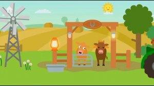 Веселая Ферма  Саго Мини.Животные и Растения Оживают.Геймплей Игры