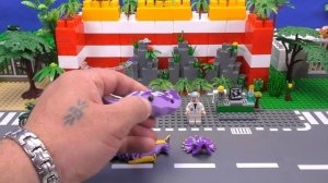 Lego Jurassic World.Динозавр Трицератопс.Обзор игрушки Динозавры. Мультики про динозавров.#Lego