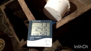 Обогреватель из ведра с песком