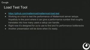 Mattermost Dev Talk - Performance