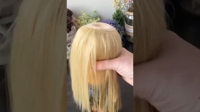 КАК ПРИШИТЬ ТРЕССЫ/КАК ПРИШИТЬ КУКЛЕ ВОЛОСЫ
