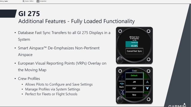 Garmin Webinar - GI 275 смотреть онлайн