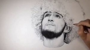 Рисование карандашом ХАБИБА НУРМАГОМЕДОВА