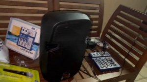 Behringer Pk110A Speaker  | Flexing Franz Rhythm Song | GenaroMi Vlogs