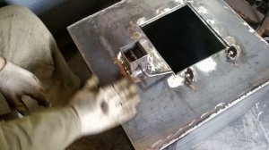 Квадратная печь под казан. Размеры.