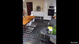 Плитка на пол на кухне 45 вариантов