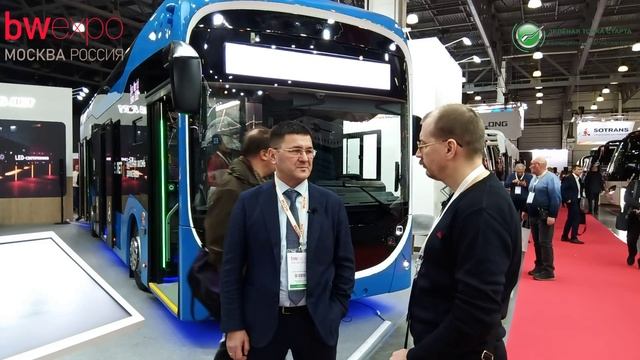 «Синара-Транспортные Машины» представила на BW Expo'22 электробус и троллейбус с автономным ходом