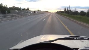 первый рейс на ГАЗ 3307 в Москву