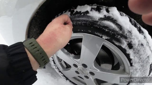 Зимние шины Continental ContiViking Contact 7 195/55/16 на дисках Dezent, "липучки" для рапида смотреть онлайн