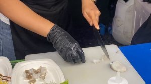 ? Тайланд живой обед съели живого осьминога