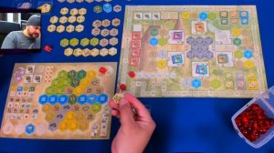 Can You Fill the Board in The Castles of Burgundy? Board Game Experiment