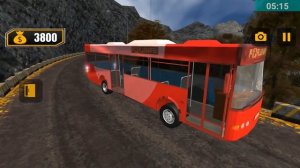 Snow Off-Road Hill Bus Driving Android Gameplay HD