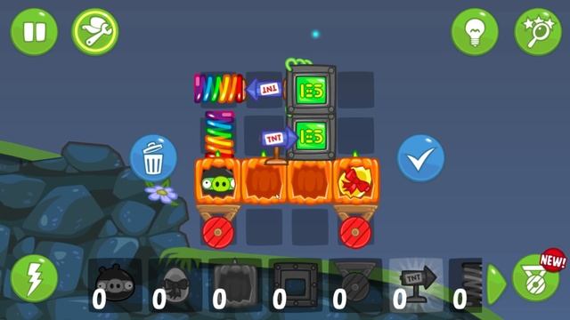 Bad Piggies - NINJA SHOOT THE ANGRY BIRDS AND TAKE CRATE! смотреть онлайн