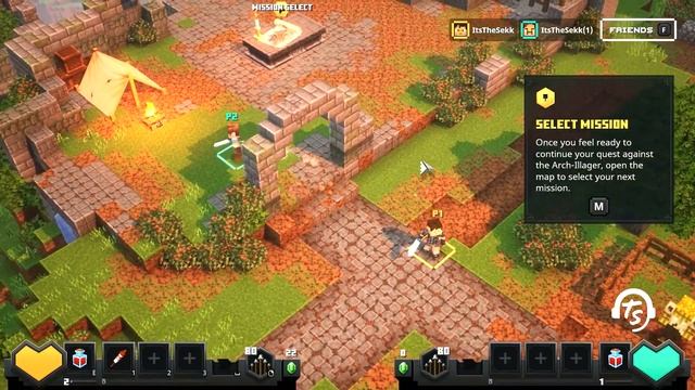 How to Play Local Multiplayer Minecraft Dungeons Final смотреть онлайн