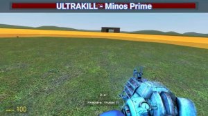 ULTRAKILL Minos Prime (GMOD NPC Showcase)