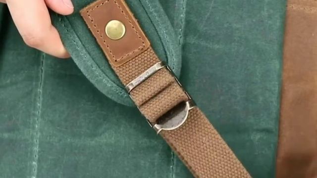 Крафтовый рюкзак OUTMASTER KRAFT Ирвинг из натуральной кожи и двухслойного вощеного хлопка смотреть онлайн